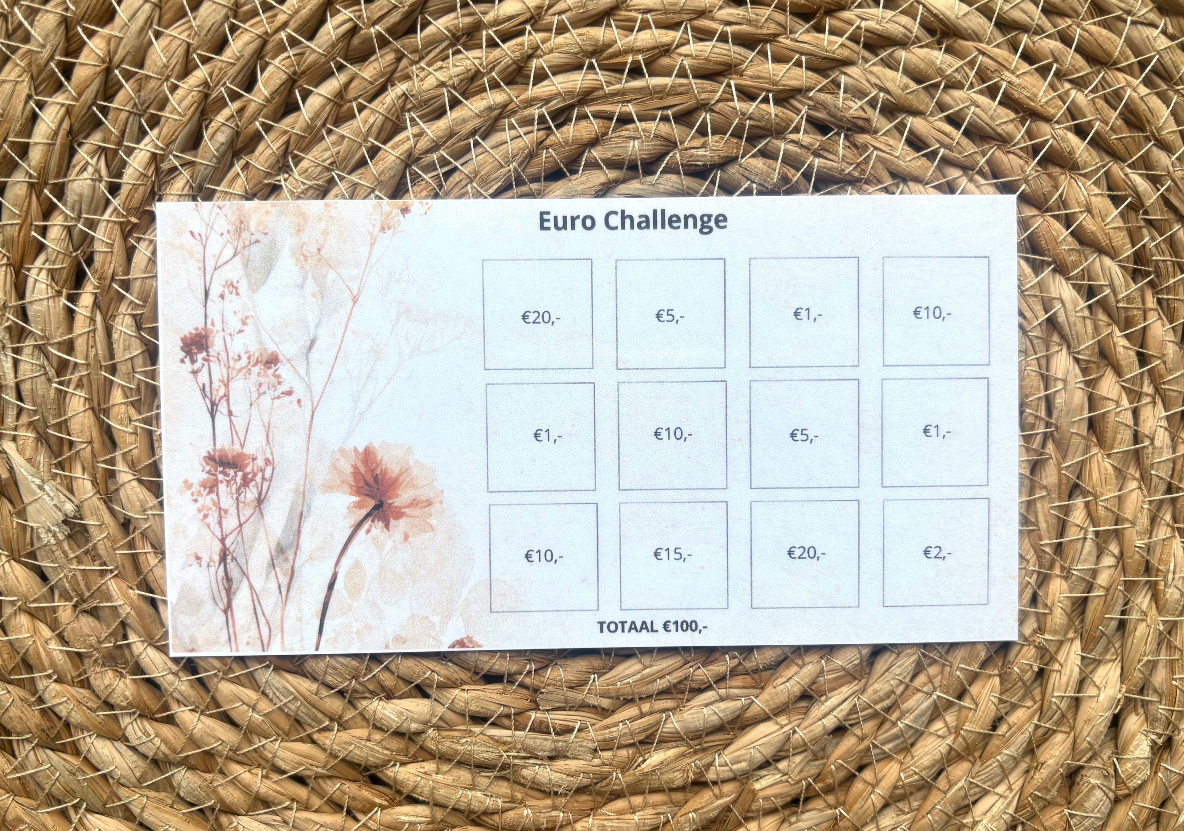 Plan je Poen® – Euro Challenge Calm