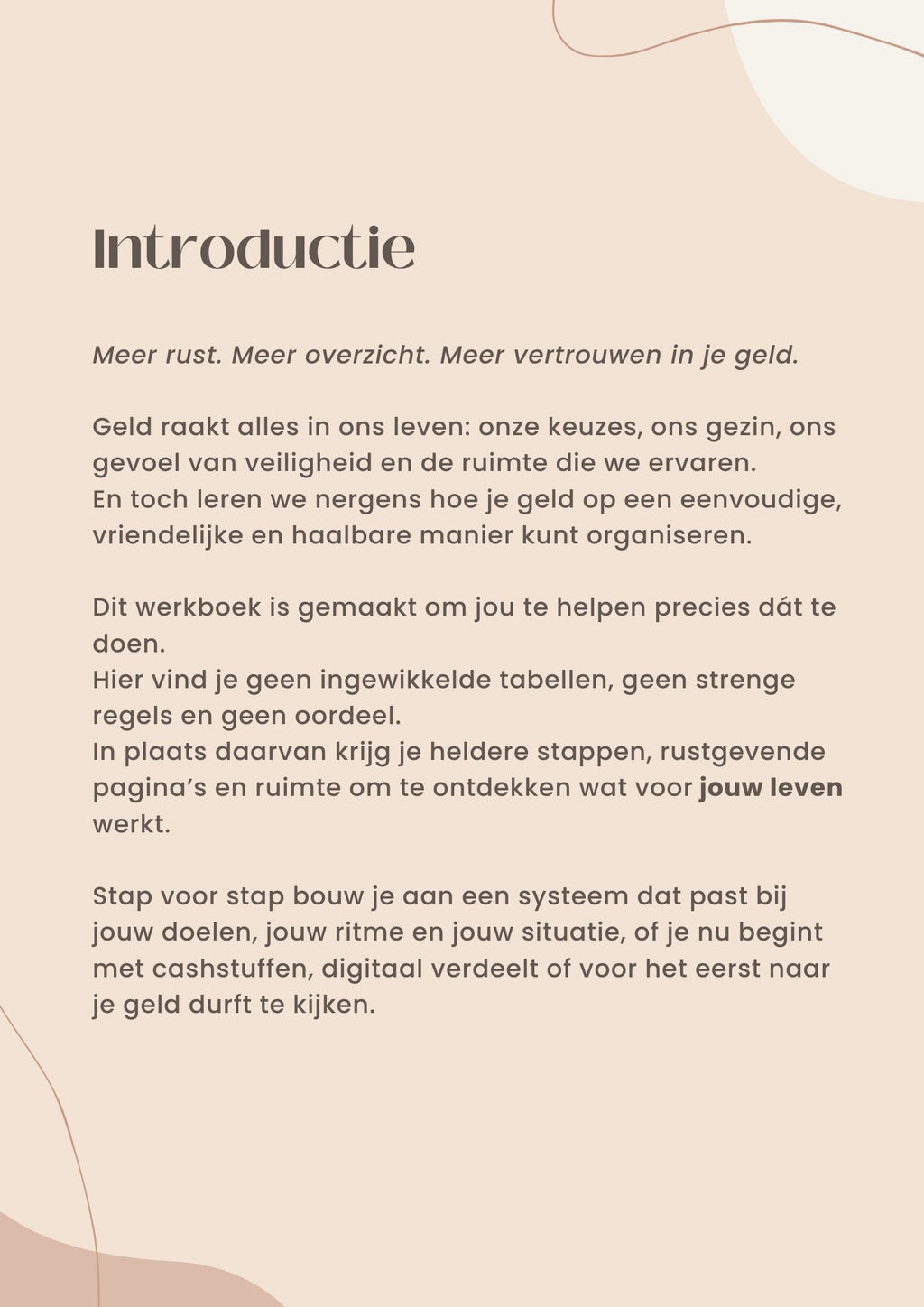 Plan je Poen® - Werkboek