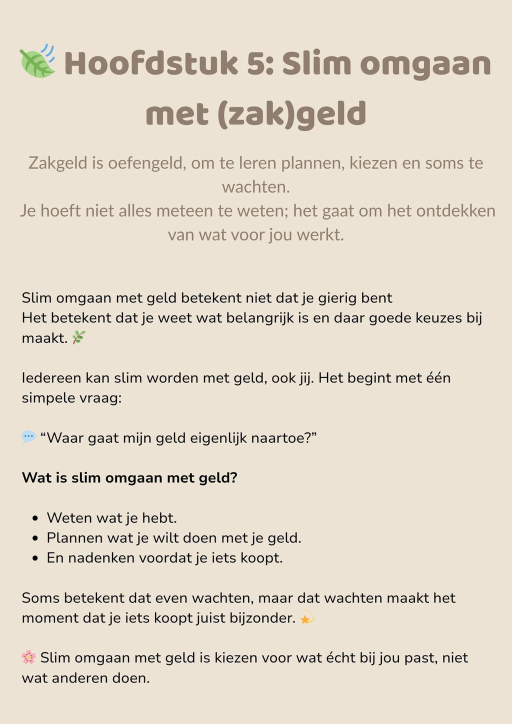 Plan je Poen® – E-book Kids