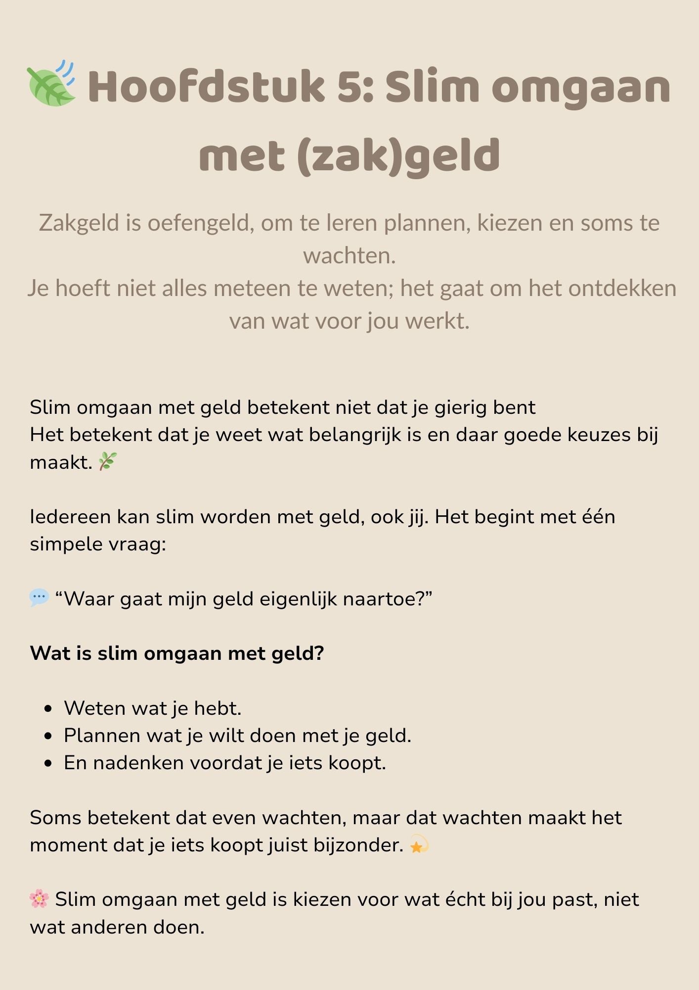 Plan je Poen® – E-book Kids